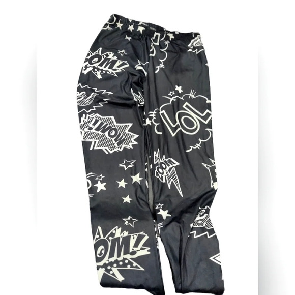 Forever 21 graphic leggings - Picture 1 of 2